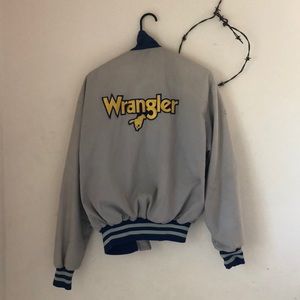 Vintage wrangler logo jacket